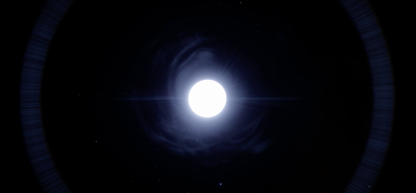 Blue supergiant star